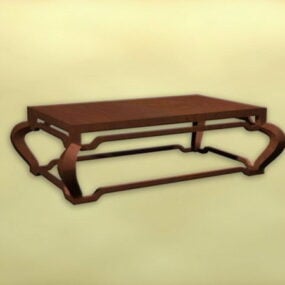 Chinese Antique Coffee Table Furniture 3d model