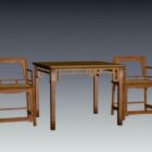 Muebles de comedor clásicos de madera chinos