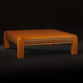 Huonekalut kiinalaistyylinen sohvapöytä 3d-malli