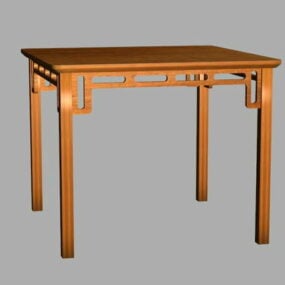 Chinese Classic Style Dining Table 3d model