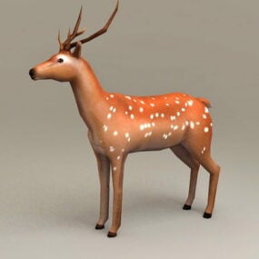 Chital Deer 3d model