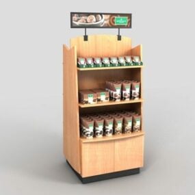 Choklad Display Stand 3d-modell