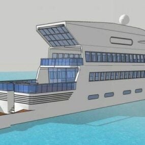 Chris Yacht 3d-modell