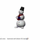Christmas Plush Stuffed Snowman