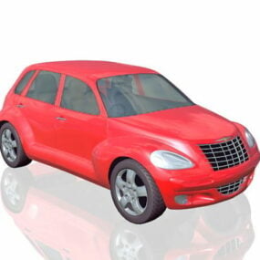 Chrysler Pt Cruiser Red 3d model