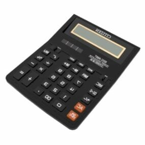 Model 3d Kalkulator Warganegara