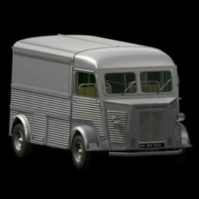 Model 3D Citroena Type H Van