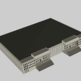 City Government Office 3d model