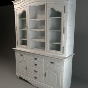 Classic Cupboard Cabinet 3d model