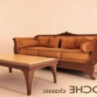 Classic Furniture Divan Sofa Coffee Table