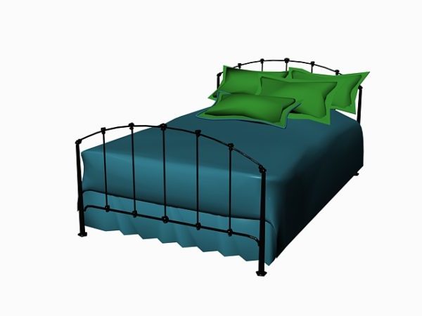 سرير الحديد الكلاسيكي