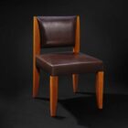 Furniture Classic Leather Dining Chair