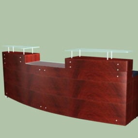 Jewelry Counter Furniture 3d model