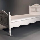 Muebles clásicos de cama individual