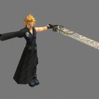 Cloud Strife Warrior Character