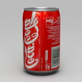 3д модель банки Coca-Cola Classic