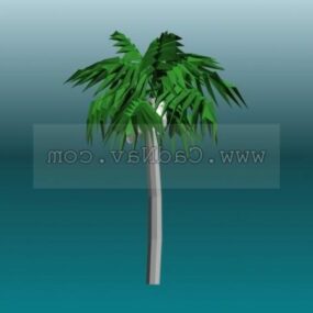 Árboles de coco modelo 3d