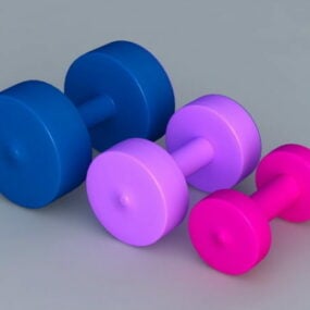 Colorful Weights 3d model