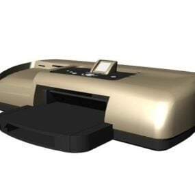 3д модель цветного лазерного принтера