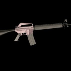 Colt M16 geweer 3D-model