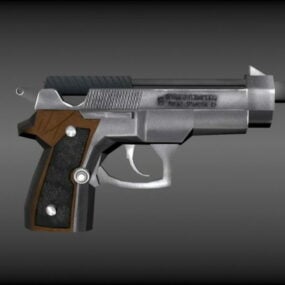 Model 3D pistoletu Colta