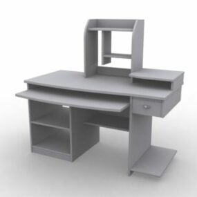 Furniture Combine Computer Desk 3d model