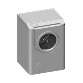 Combo Washer Dryer Machine 3d model