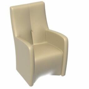 Comfortable Club Chair Furniture 3d model