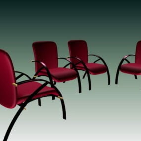 Comfortable Office Chairs Collection 3d model