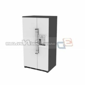 Commercial Kitchen Refrigerator 3d model