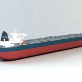 Commercieel olietanker 3D-model