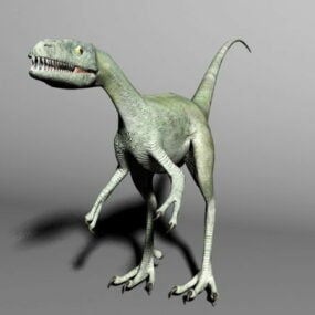 Compsognathus Dinosaur 3d-modell