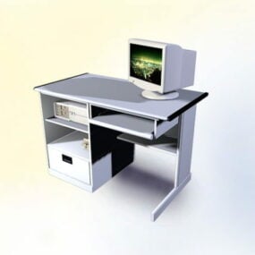 3d модель меблів для комп'ютерного столу