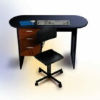 Computer Desk With Chair