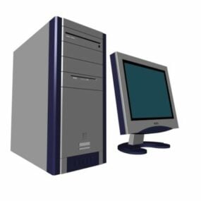 Komputer z monitorem LCD Philips Model 3D