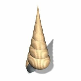 Animal Conch Shell 3d-modell