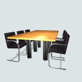 Set Perabot Ruang Konferensi model 3d