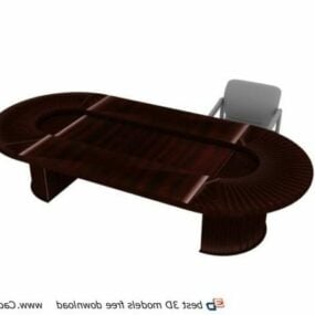 Kontorkonferencebordsmøbler 3d-model
