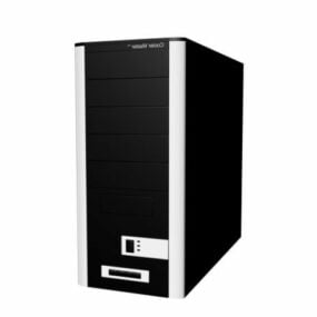 Cooler Master Mid Tower Case 3d-modell