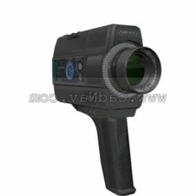Cosina Super 8 Filmkamera 3D-Modell