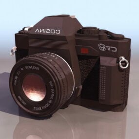 Modello 3d della fotocamera compatta Cosina
