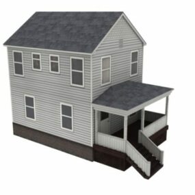 Country Style House 3D-malli