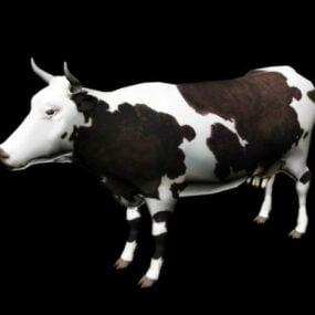 Cow Rig 3d model