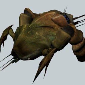 3д модель Crab Synth In Half-Life