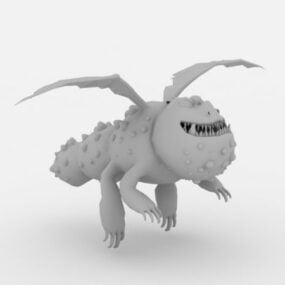 Dragon Chibi mignon modèle 3D