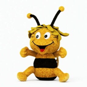 Cute Plush Ant 3d model
