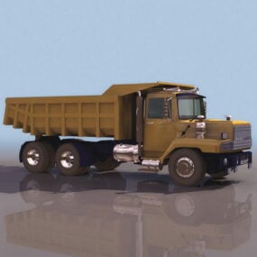 Daf Dump Truck 3d model