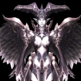 Dark Enchantress Character 3d model