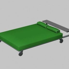 Daybed With Trundle 3d model