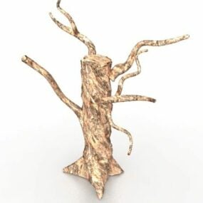 نموذج شجرة الموت الجاف ثلاثي الأبعاد